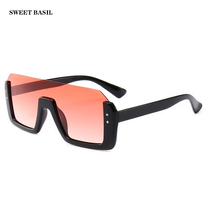SWEET BASIL Oversize Sunglasses Women 2019 Pink Mirror Sun Glasses One Pieces Half Frame Rectangle Sunnies UV400 Oculos Feminino
SWEET BASIL Oversize Sunglasses Women 2019 Pink Mirror Sun Glasses One Pieces Half Frame Rectangle Sunnies UV400 Oculos Feminino