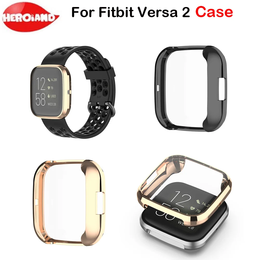 Plating Tpu Watch Case Cover For Fitbit Versa 2 Screen Protector Shell Smartwatch Accessories For Fitbit Versa 2 Smart Watch
Plating Tpu Watch Case Cover For Fitbit Versa 2 Screen Protector Shell Smartwatch Accessories For Fitbit Versa 2 Smart Watch