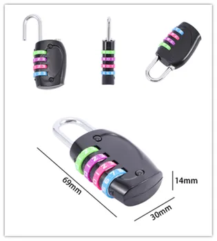 4 Digit Dial Combination Code Number Lock Padlock For Luggage Zipper Bag Backpack Handbag Suitcase Drawer Durable Locks
4 Digit Dial Combination Code Number Lock Padlock For Luggage Zipper Bag Backpack Handbag Suitcase Drawer Durable Locks