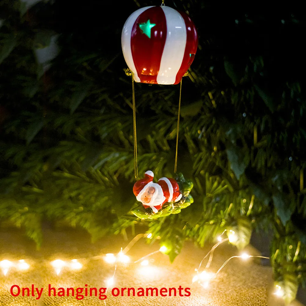 Ornaments Air Balloon Tree Light Battery Powered Santa Claus Party Supplies Ceramic Decorative Christmas Pendant Home Hanging 
Ornaments Air Balloon Tree Light Battery Powered Santa Claus Party Supplies Ceramic Decorative Christmas Pendant Home Hanging