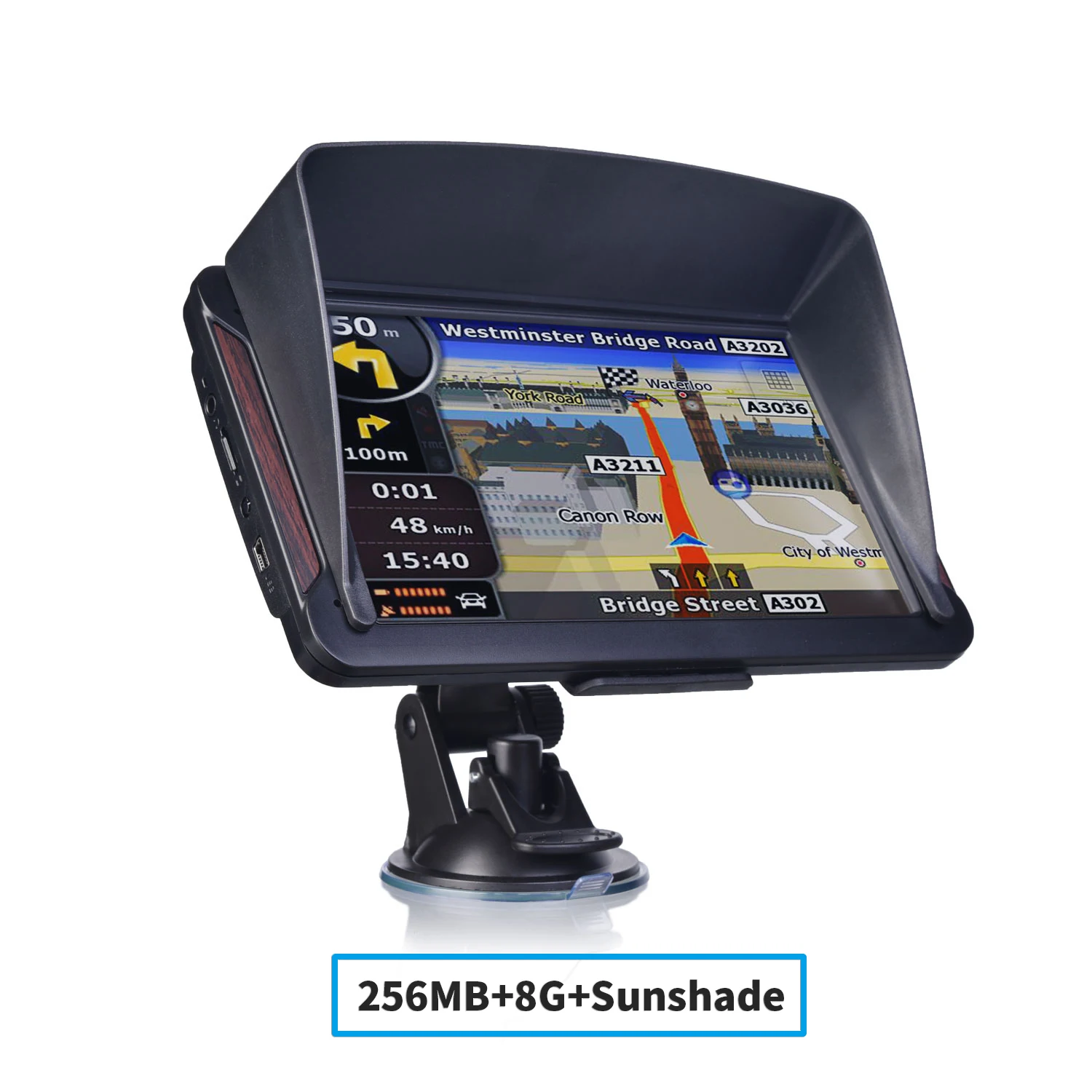 7" HD Car GPS Navigation 8G RAM 256MB FM Bluetooth AVIN latest Europe Map Sat nav Truck gps navigators
7" HD Car GPS Navigation 8G RAM 256MB FM Bluetooth AVIN latest Europe Map Sat nav Truck gps navigators