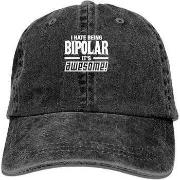 Baseball Cap-I Hate Being Bipolar Logo Humour Funny Cowboy Hats for Mens Women Dad, Golf Trucker Black Sports Baseball Caps
Baseball Cap-I Hate Being Bipolar Logo Humour Funny Cowboy Hats for Mens Women Dad, Golf Trucker Black Sports Baseball Caps