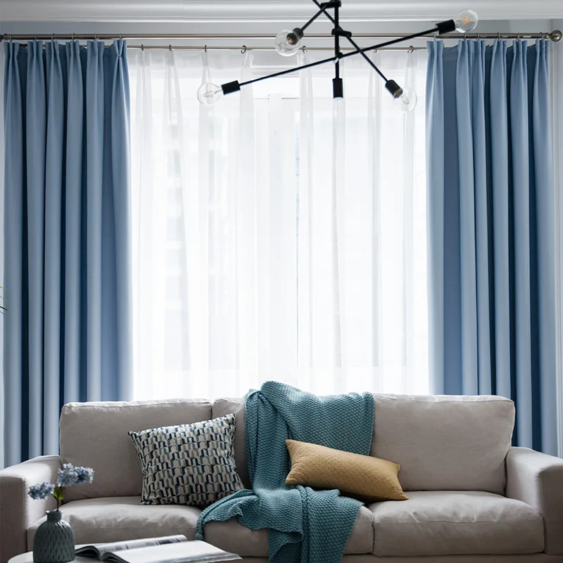 Solid Color Fabric Thickened High Shading Delicate Smooth Comfortable Curtain Thermal Insulation Cloth Modern Simplicity
Solid Color Fabric Thickened High Shading Delicate Smooth Comfortable Curtain Thermal Insulation Cloth Modern Simplicity