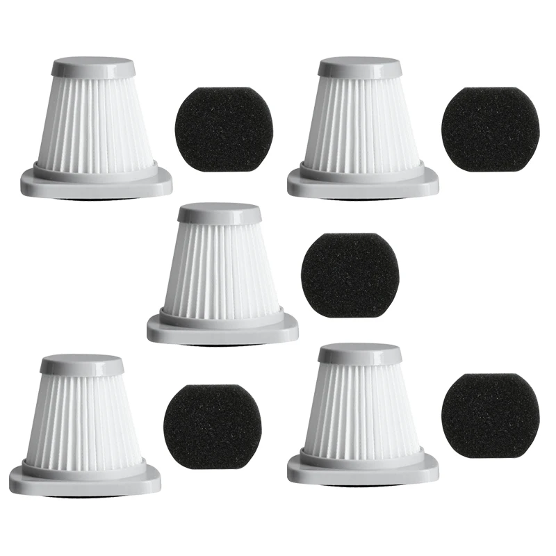 5Pcs/1Set for Midea Handheld Vacuum Cleaner SC861 SC861A Accessories Haipa Filter HEPA Filter
5Pcs/1Set for Midea Handheld Vacuum Cleaner SC861 SC861A Accessories Haipa Filter HEPA Filter
