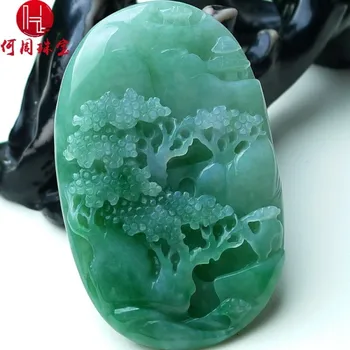 Hezhou jewelry!Myanmar natural jade!Exquisite hand carving!Landscape pendant!Exquisite workmanship!45.58g
Hezhou jewelry!Myanmar natural jade!Exquisite hand carving!Landscape pendant!Exquisite workmanship!45.58g