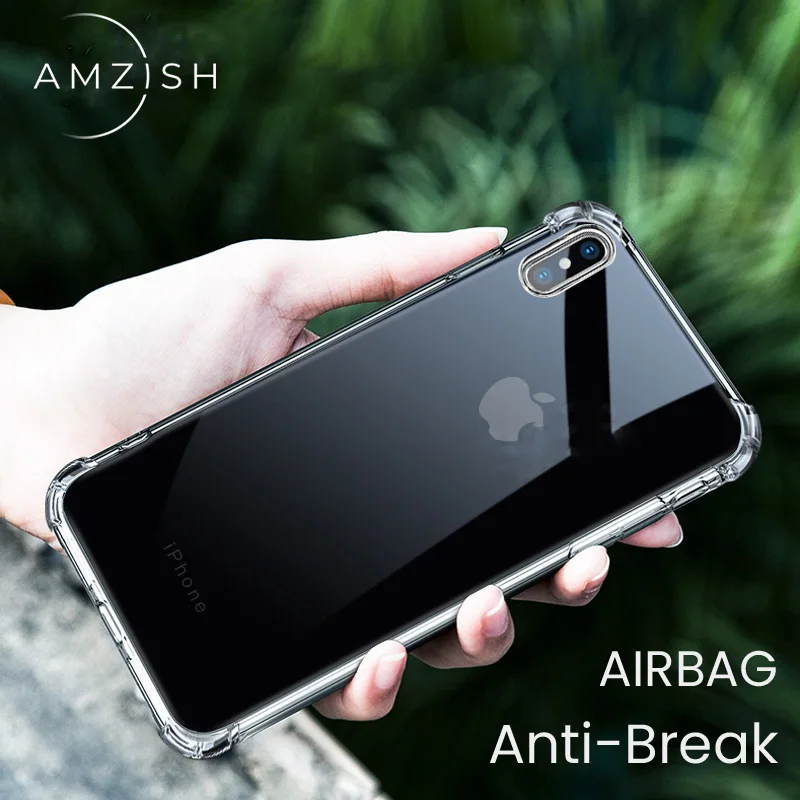 amzish Transparent Shockproof Phone Cover For iPhone 6 6S 7 8 7 Plus 8 Plus Case For iPhone X XS Max XR Case TPU Soft Anti-break
amzish Transparent Shockproof Phone Cover For iPhone 6 6S 7 8 7 Plus 8 Plus Case For iPhone X XS Max XR Case TPU Soft Anti-break
