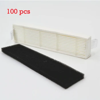 100x Robot Vacuum Cleaner Filter + 100x Sponge Filter replacement for Ecovacs Slim DA60
100x Robot Vacuum Cleaner Filter + 100x Sponge Filter replacement for Ecovacs Slim DA60