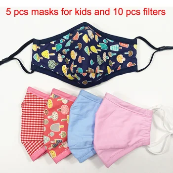 5PCS Cotton Mask Filter Mouth Mask Face Mask Washable Reusable PM2.5 Anti-Dust Masks with 10pcs Carbon Filter For Adult and Kid
5PCS Cotton Mask Filter Mouth Mask Face Mask Washable Reusable PM2.5 Anti-Dust Masks with 10pcs Carbon Filter For Adult and Kid