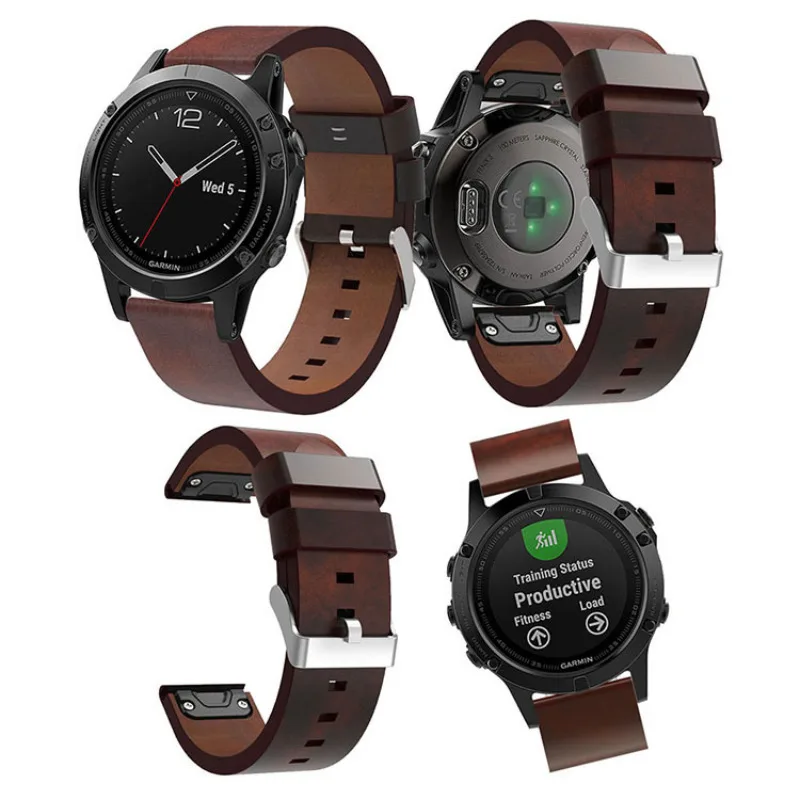 22MM Sport Genuine Leather Strap for Garmin Fenix 5 Band Smart Watch Accessories Wristband Watch Bracelet Watchbands for Fenix 5
22MM Sport Genuine Leather Strap for Garmin Fenix 5 Band Smart Watch Accessories Wristband Watch Bracelet Watchbands for Fenix 5