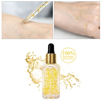 24K Pure Gold Essence Serum Makeup Primer Anti Aging Face Skin Treatment 24k Gold Collagen Serum Gold Collagen Serum
24K Pure Gold Essence Serum Makeup Primer Anti Aging Face Skin Treatment 24k Gold Collagen Serum Gold Collagen Serum