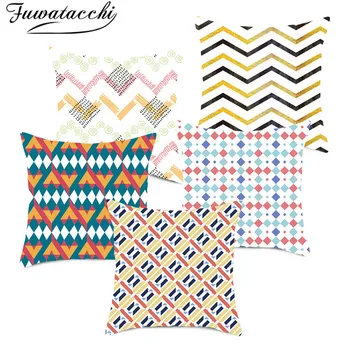 Fuwatacchi Red Geometric Cushion Covers Plaid Square Pillow Cases Striped Pillow Covers Bedroom Sofa Soft Throw Pillows 45x45cm
Fuwatacchi Red Geometric Cushion Covers Plaid Square Pillow Cases Striped Pillow Covers Bedroom Sofa Soft Throw Pillows 45x45cm