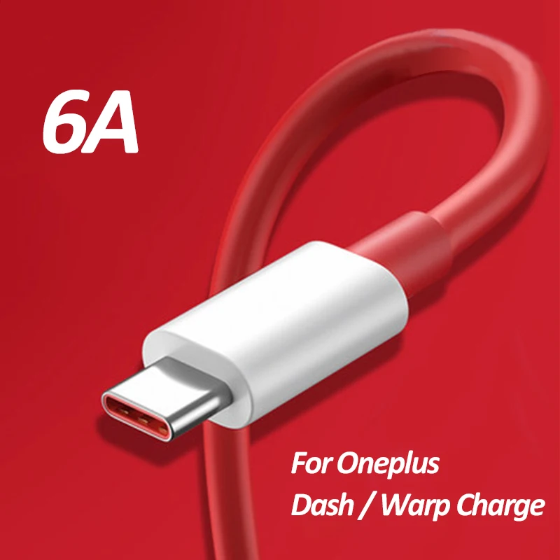 6A Fast Charge Cable for Oneplus Nord Warp Charge Type-C Dash for One Plus 8 7 Pro 7t 7 T 6t 6 5t 5 3t 3 Warp Quick Charger
6A Fast Charge Cable for Oneplus Nord Warp Charge Type-C Dash for One Plus 8 7 Pro 7t 7 T 6t 6 5t 5 3t 3 Warp Quick Charger