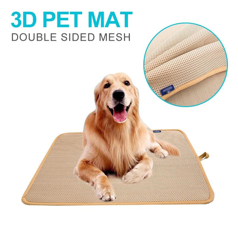 Pet Mats Spring Summer 3D Ventilation Double Sided Mesh Dog Pad For For Small Medium Large Dog Can Be Removed Easy Clean Pet Bed
Pet Mats Spring Summer 3D Ventilation Double Sided Mesh Dog Pad For For Small Medium Large Dog Can Be Removed Easy Clean Pet Bed