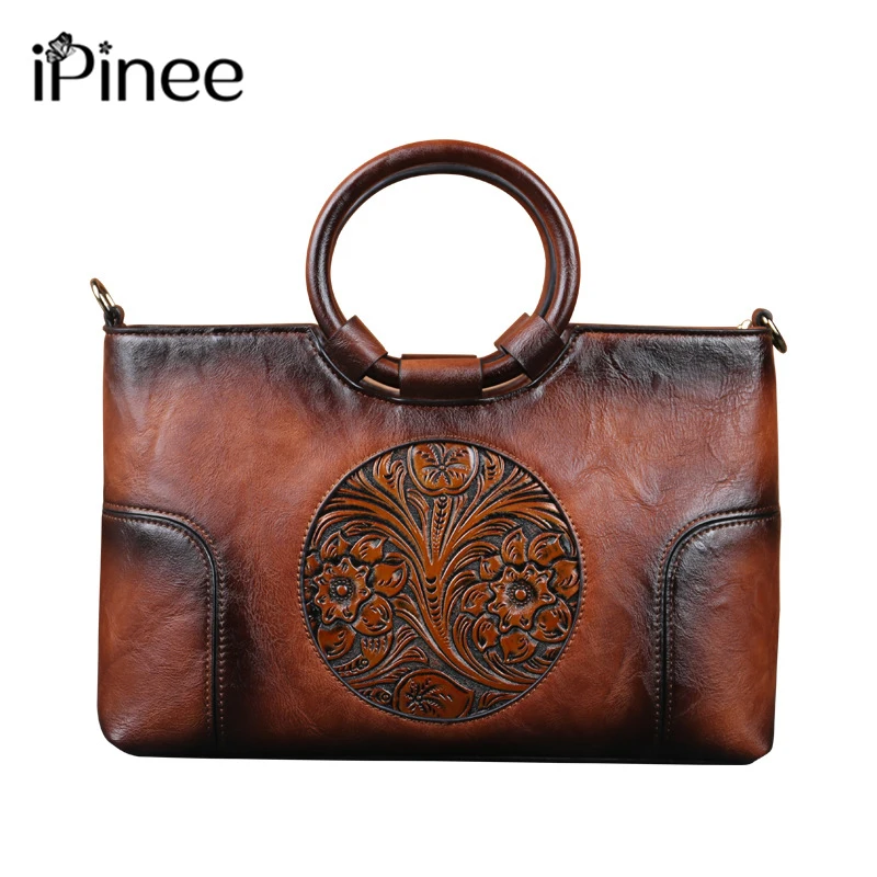 iPinee Chinese Style PU Leather Women Handbags Handmade Female Shoulder Bag Luxury Women's Bag Designer Bolsos Mujer
iPinee Chinese Style PU Leather Women Handbags Handmade Female Shoulder Bag Luxury Women's Bag Designer Bolsos Mujer
