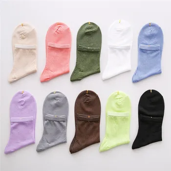Women Business Sports Socks Cotton Solid Color Tube Socks Sweat-Absorbent Breathable Run Sock Running Sport Accessories
Women Business Sports Socks Cotton Solid Color Tube Socks Sweat-Absorbent Breathable Run Sock Running Sport Accessories