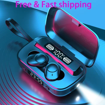 NEW TWS Wireless Bluetooth Sport Earphone 5.0 Gaming Earphones Waterproof Headset Wireless earbuds Stereo Headphones for phone 
NEW TWS Wireless Bluetooth Sport Earphone 5.0 Gaming Earphones Waterproof Headset Wireless earbuds Stereo Headphones for phone