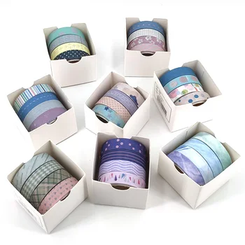 4Pcs/box Cute Washi Tape Dots Flower Adhesive Tape 10mm Scrapbook Decorations Bullet Journal Supplies Washi Masking Tape
4Pcs/box Cute Washi Tape Dots Flower Adhesive Tape 10mm Scrapbook Decorations Bullet Journal Supplies Washi Masking Tape