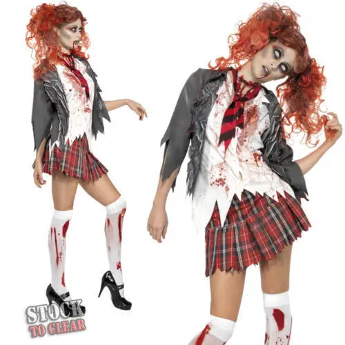 Stage Wear Students Uniform Halloween Character Play Makeup Ball Party Costume Zombie Women's Vampire
Stage Wear Students Uniform Halloween Character Play Makeup Ball Party Costume Zombie Women's Vampire