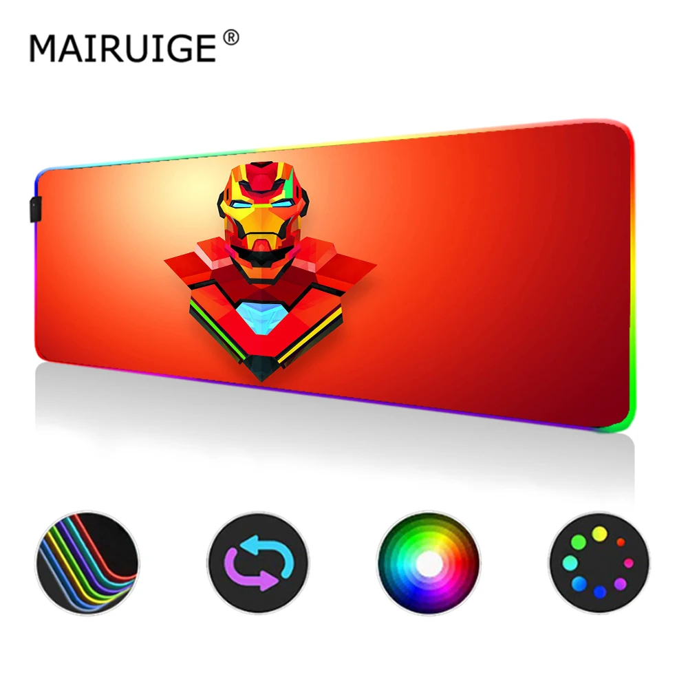 RGB Large Mouse Pad LED XXL Glow Color Light Gaming MousePad Desk Mat with Backlight 90x40cm Keyboard Pad 80x30cm
RGB Large Mouse Pad LED XXL Glow Color Light Gaming MousePad Desk Mat with Backlight 90x40cm Keyboard Pad 80x30cm