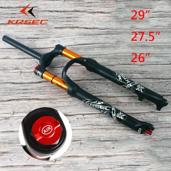 MTB Bicycle Air Shock Forks 26/27.5/ 29" Suspension Fork 1-1/8 Threadless Rebound Adjust Mountain Bike Brake Forks
MTB Bicycle Air Shock Forks 26/27.5/ 29" Suspension Fork 1-1/8 Threadless Rebound Adjust Mountain Bike Brake Forks