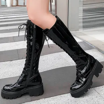 GIGIFOX Genuine Leather Big Size 42 Chunky Heels Comfortable Cool Fashion Cow Skin Winter Motorcycles Boots Female Shoes Women
GIGIFOX Genuine Leather Big Size 42 Chunky Heels Comfortable Cool Fashion Cow Skin Winter Motorcycles Boots Female Shoes Women