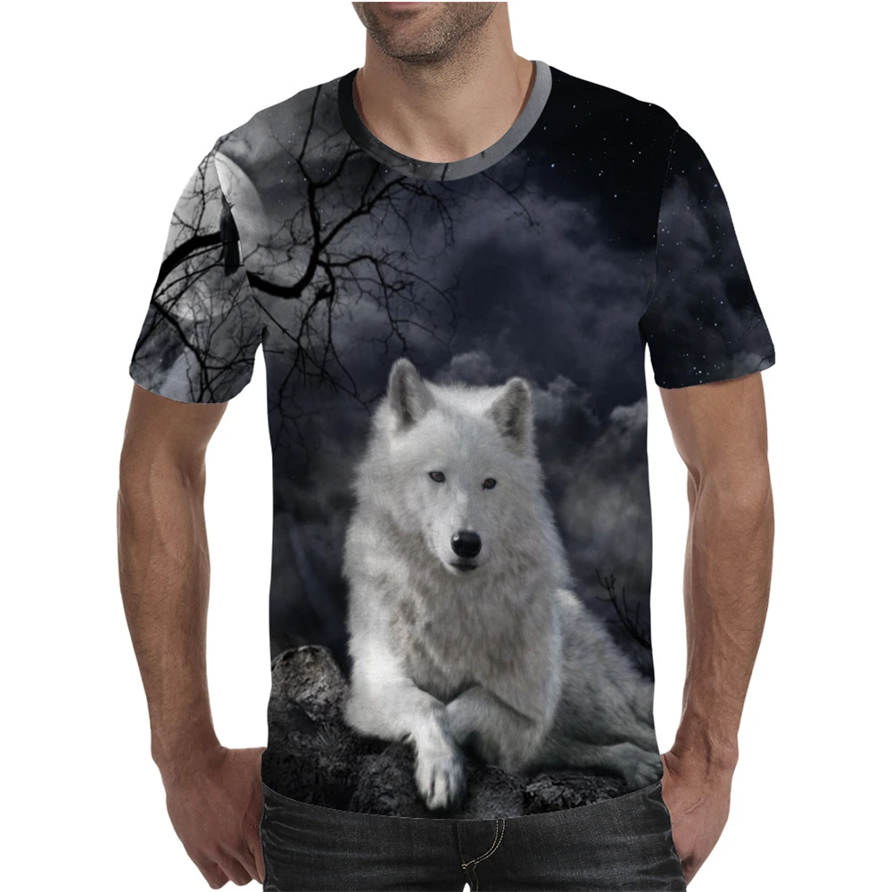 OLOME 2020 Newest Oversized T Shirt for Men Cute Wolf 3D Print Graphic T-Shirts Male Summer Short Sleeve Harajuku Top Tees
OLOME 2020 Newest Oversized T Shirt for Men Cute Wolf 3D Print Graphic T-Shirts Male Summer Short Sleeve Harajuku Top Tees