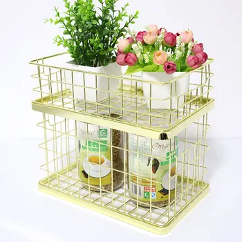 Nordic Gold Superimposed Storage Basket Metal Desktop Sundries Finishing Storage Basket Home Decoration
Nordic Gold Superimposed Storage Basket Metal Desktop Sundries Finishing Storage Basket Home Decoration
