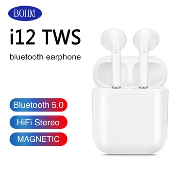 BOHM i9s i12 TWS Wireless Headset Touch Key Bluetooth 5.0 Sport Earphone Stereo For iPhone Xiaomi Huawei Samsung Smart Phone
BOHM i9s i12 TWS Wireless Headset Touch Key Bluetooth 5.0 Sport Earphone Stereo For iPhone Xiaomi Huawei Samsung Smart Phone