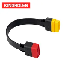 

OBDII Extension cable 16 Pin Male To Female OBD2 Connector 16Pin diagnostic tool ELM327 OBD2 extended adapter 0.36m