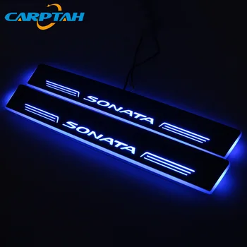 CARPTAH Trim Pedal Car Exterior Parts LED Door Sill Scuff Plate Pathway Dynamic Streamer light For Hyundai Sonata 2015 - 2018
CARPTAH Trim Pedal Car Exterior Parts LED Door Sill Scuff Plate Pathway Dynamic Streamer light For Hyundai Sonata 2015 - 2018