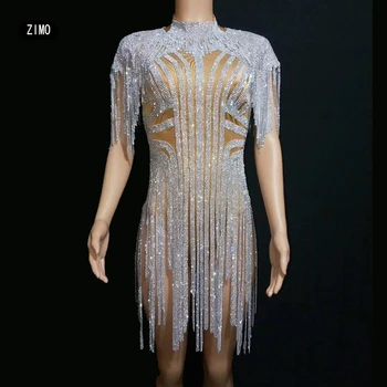 Tassel diamond Sexy stage costumes for singers Women Jumpsuits Dj Ds Celebrity Show Performance Bodysuit stage costume nightclub
Tassel diamond Sexy stage costumes for singers Women Jumpsuits Dj Ds Celebrity Show Performance Bodysuit stage costume nightclub