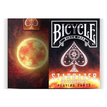 Bicycle STARGAZER SUNSPOT Playing Cards Ellusionist Playing Cards Poker Cards for Magician Collection Card Game
Bicycle STARGAZER SUNSPOT Playing Cards Ellusionist Playing Cards Poker Cards for Magician Collection Card Game