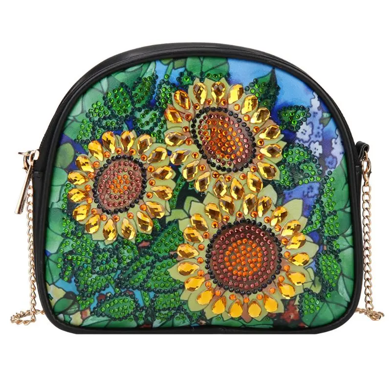 DIY Special Shaped Diamond Painting Wallet Diamond Painting Three Sunflowers 
DIY Special Shaped Diamond Painting Wallet Diamond Painting Three Sunflowers