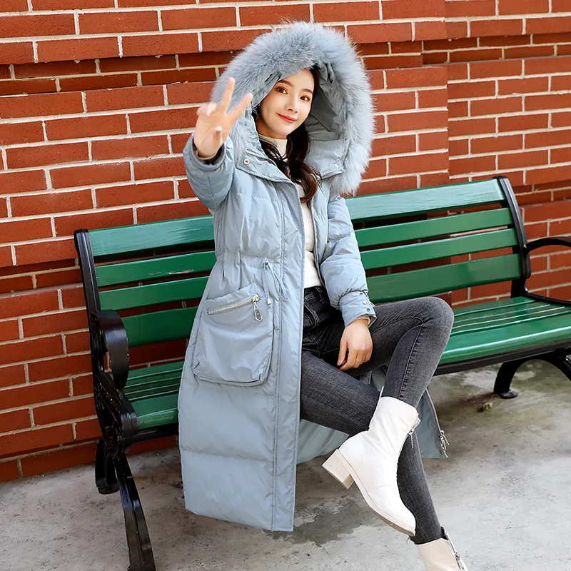 Cotton Coat Women's Mid-length Korean-style 2018 New Style Winter Students CHIC Waist Hugging Slimming Large Fur Collar Thick Co
Cotton Coat Women's Mid-length Korean-style 2018 New Style Winter Students CHIC Waist Hugging Slimming Large Fur Collar Thick Co