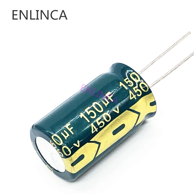 

30pcs/lot RA03 450V 150UF size 18*30MM high frequency low impedance 400V150UF aluminum electrolytic capacitor size 20%