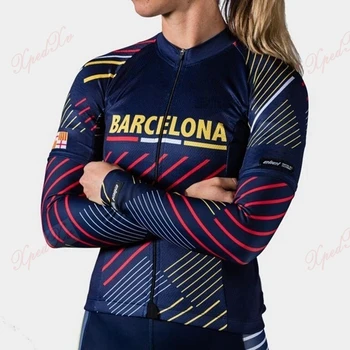 High Quality Spring Autumn Long Sleeve Jersey Women's Cycling Clothing 2020 Factory Custom Wholesale Team Bike Clothing
High Quality Spring Autumn Long Sleeve Jersey Women's Cycling Clothing 2020 Factory Custom Wholesale Team Bike Clothing