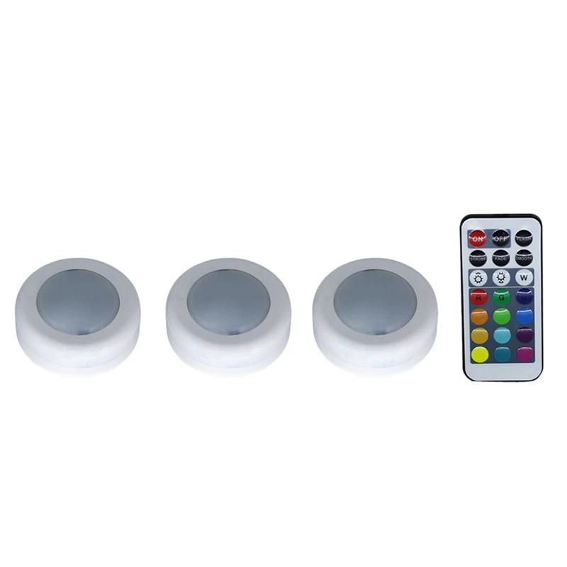 Wireless Led Puck Lights Rgb 12 Colors Dimmable Press Sensor Led Under Cabinet Light for Close Wardrobe Stair Hallway Night Lamp
Wireless Led Puck Lights Rgb 12 Colors Dimmable Press Sensor Led Under Cabinet Light for Close Wardrobe Stair Hallway Night Lamp