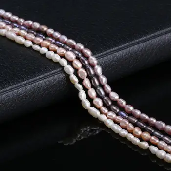 Freshwater Rice-shaped Pearl Loose Beads 3-4 Mm For DIY Bracelet Earring Necklace Sewing Craft Jewelry Accessory
Freshwater Rice-shaped Pearl Loose Beads 3-4 Mm For DIY Bracelet Earring Necklace Sewing Craft Jewelry Accessory