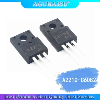 10PCS A2210 C6082 TO-220F 5Pairs (5pcs 2SA2210 + 5pcs 2SC6082) TO-220 new original
10PCS A2210 C6082 TO-220F 5Pairs (5pcs 2SA2210 + 5pcs 2SC6082) TO-220 new original