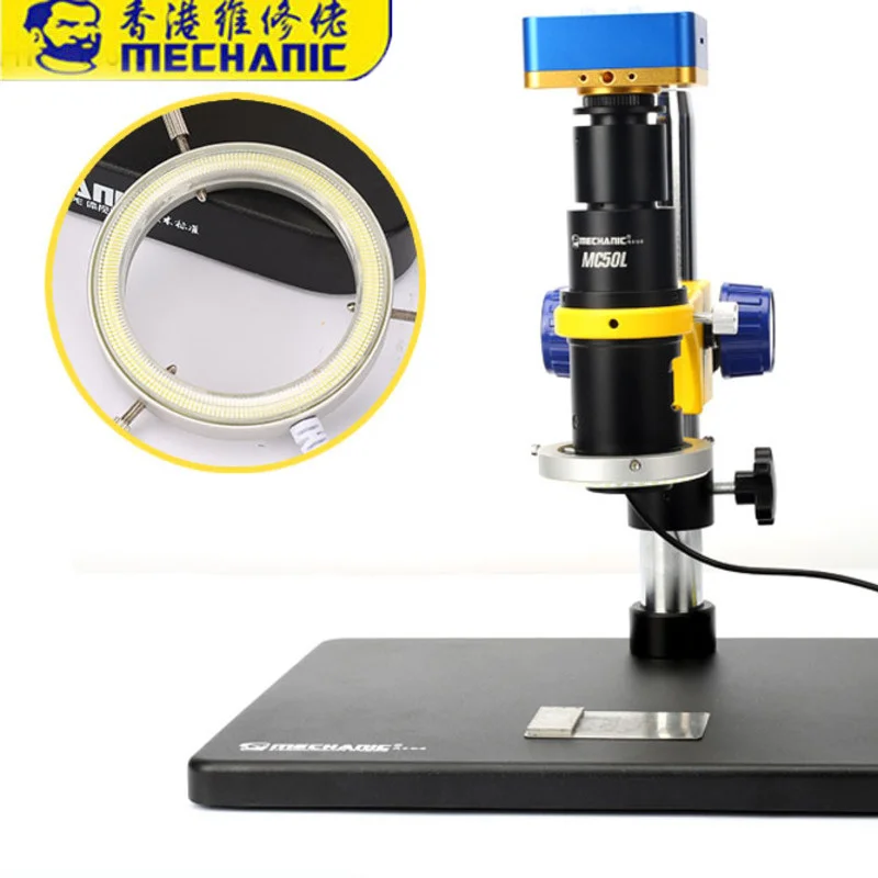 MECHANIC Монокуляр Microscrope MC50L-B3 одноцилиндровый дизайн 0 7-5X непрерывное увеличение с