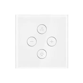 WiFi Ceiling Fan Light Switch Intelligent APP Setting Timer Interrupter Compatible Touch Button Household Electrical Accessories
WiFi Ceiling Fan Light Switch Intelligent APP Setting Timer Interrupter Compatible Touch Button Household Electrical Accessories