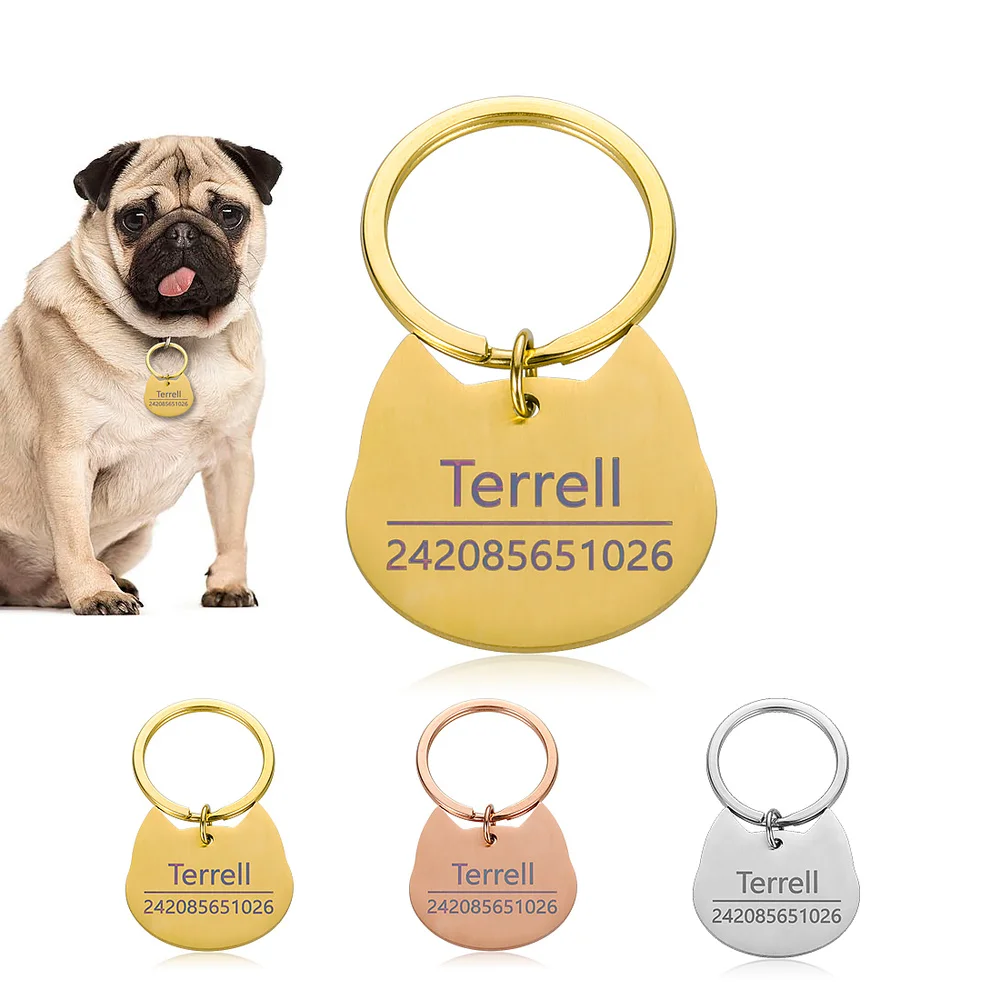 Anti-lost Free Engraving Pet ID Tag Pet Cat Collar Accessories Dog Collar Personalized Collars Cat Tags Engraved Tel Name Tag
Anti-lost Free Engraving Pet ID Tag Pet Cat Collar Accessories Dog Collar Personalized Collars Cat Tags Engraved Tel Name Tag