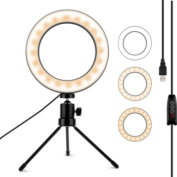 6.2'' Warm & White LED Ring Light Photographic Selfie Ring Lighting with Mini Tripod Stand for Youtube Live Video Studio Tik Tok
6.2'' Warm & White LED Ring Light Photographic Selfie Ring Lighting with Mini Tripod Stand for Youtube Live Video Studio Tik Tok