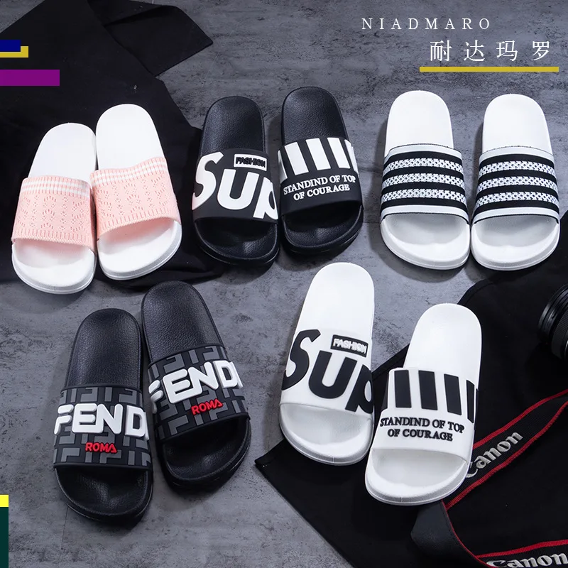 2019 New Style South Korea Couples Men And Women Slipper Wechat Business Beach Sandals Summer
2019 New Style South Korea Couples Men And Women Slipper Wechat Business Beach Sandals Summer