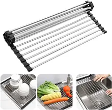Kitchen Accessories Foldable Dish Drying Rack Drainer Over Sink Organizer Rack Tray Drainer Household Bathroom Gadgets Tool
Kitchen Accessories Foldable Dish Drying Rack Drainer Over Sink Organizer Rack Tray Drainer Household Bathroom Gadgets Tool