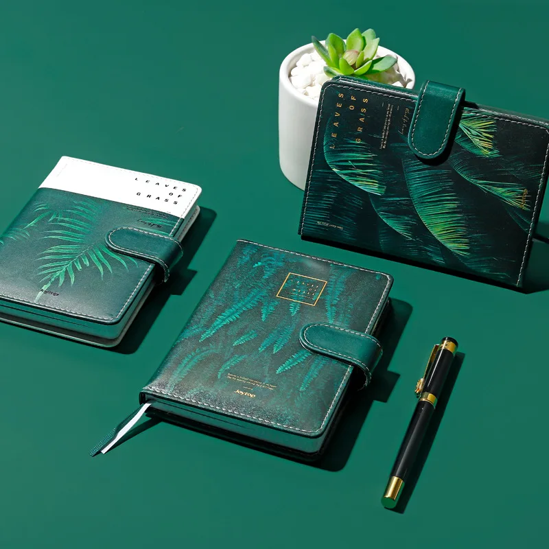 Cute Green Leaves Theme The Forest Diary 196P Lined Paper Diary Book 110mm*154mm
Cute Green Leaves Theme The Forest Diary 196P Lined Paper Diary Book 110mm*154mm