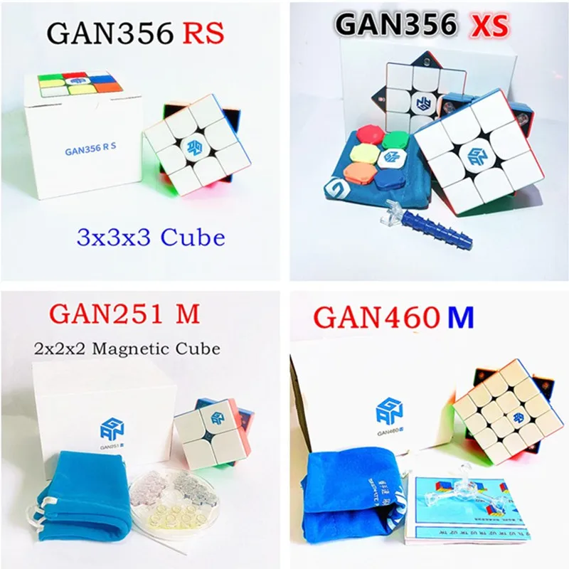 GAN 356 XS 2x2 3x3 4x4 Pyramid magnetic Cube GAN RS 460M 251M Puzzle Professional Game For adults kids Antistress Speed Cube
GAN 356 XS 2x2 3x3 4x4 Pyramid magnetic Cube GAN RS 460M 251M Puzzle Professional Game For adults kids Antistress Speed Cube