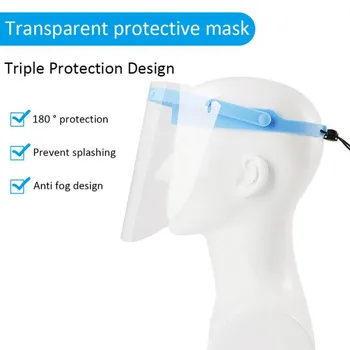Face-shield for Protection Protection from Spray Splatter Adjustable (Blue) Anti-dust Washable care Reusable face Protection
Face-shield for Protection Protection from Spray Splatter Adjustable (Blue) Anti-dust Washable care Reusable face Protection