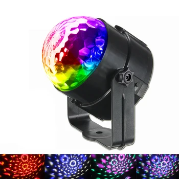 6 colors DJ Rotating Disco Ball Strobe Stage Lights Sound Activated with Remote Control For Christmas Home KTV Xmas Wedding
6 colors DJ Rotating Disco Ball Strobe Stage Lights Sound Activated with Remote Control For Christmas Home KTV Xmas Wedding