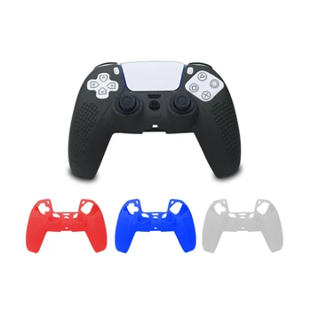 4 Colors Injection PS5 with Anti-silp Handle Controller Silicone Cover For PS5 Handle Rubber Cover PS5 Game rubber Sleeve
4 Colors Injection PS5 with Anti-silp Handle Controller Silicone Cover For PS5 Handle Rubber Cover PS5 Game rubber Sleeve